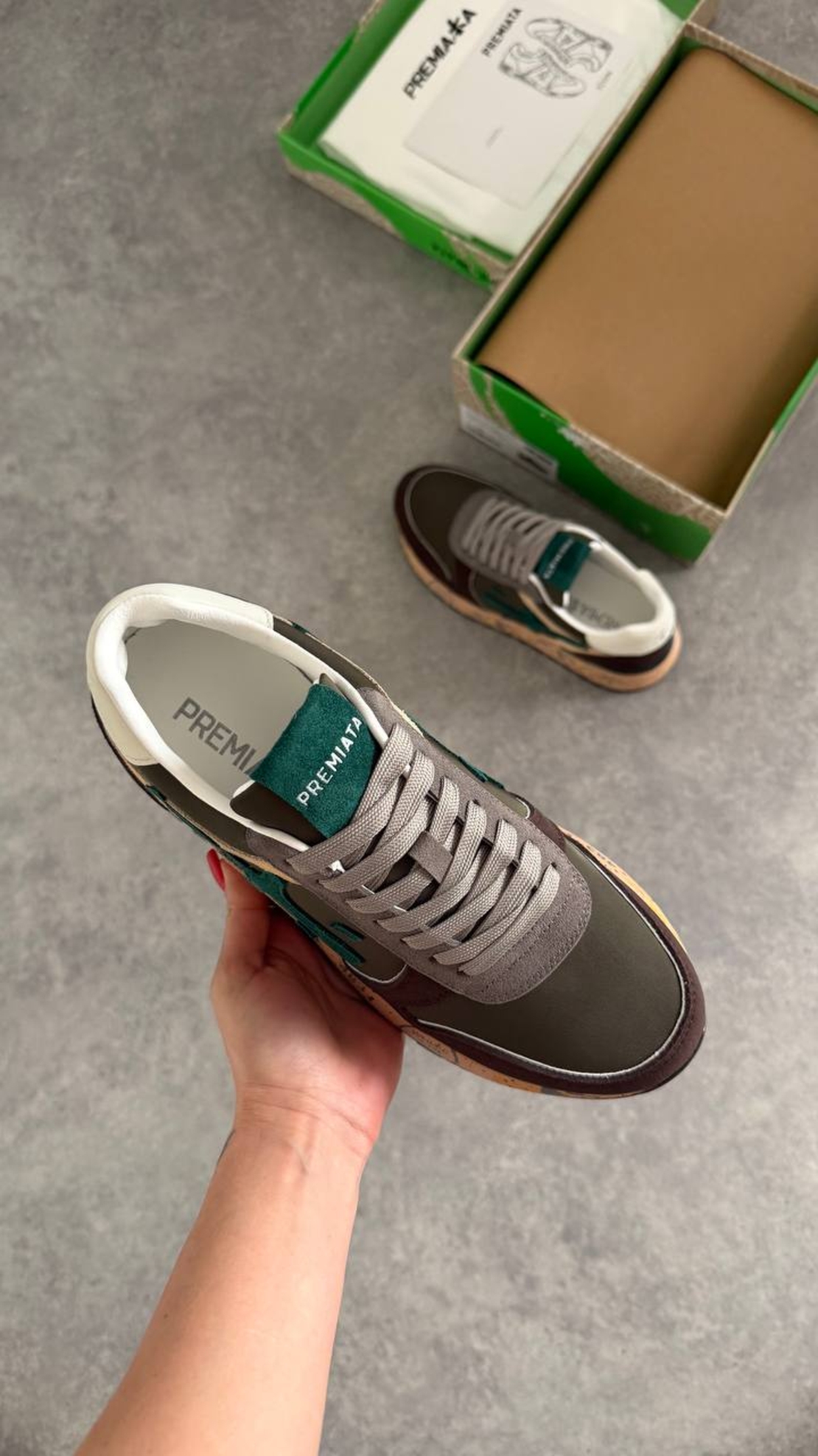 Premiata Mick “Green Shadow” Street Edition