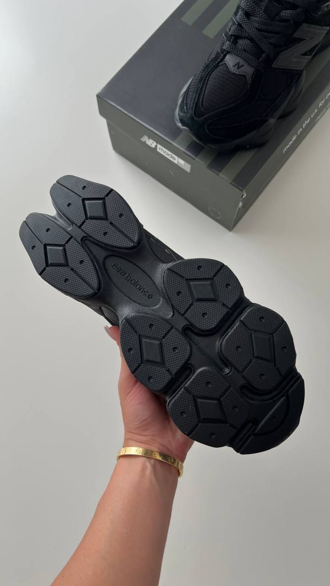 New Balance 9060 “Triple Black Suede”