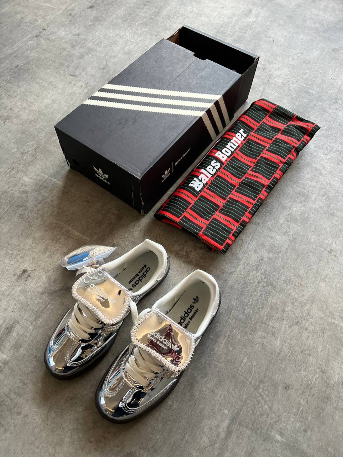 Adidas Samba X Wales Bonner ''Silver''