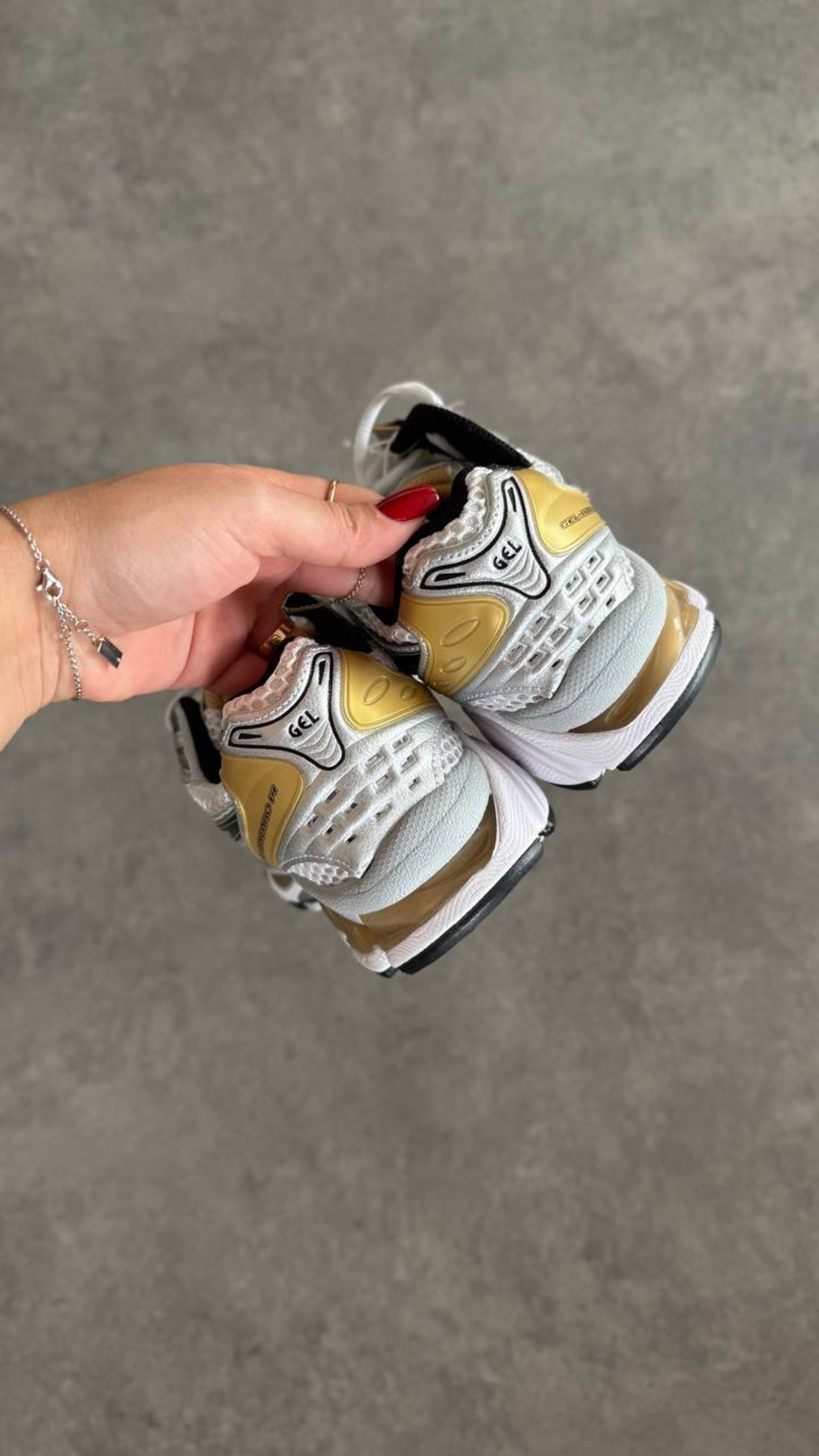 Asics Gel-Kayano 14 Silver Gold