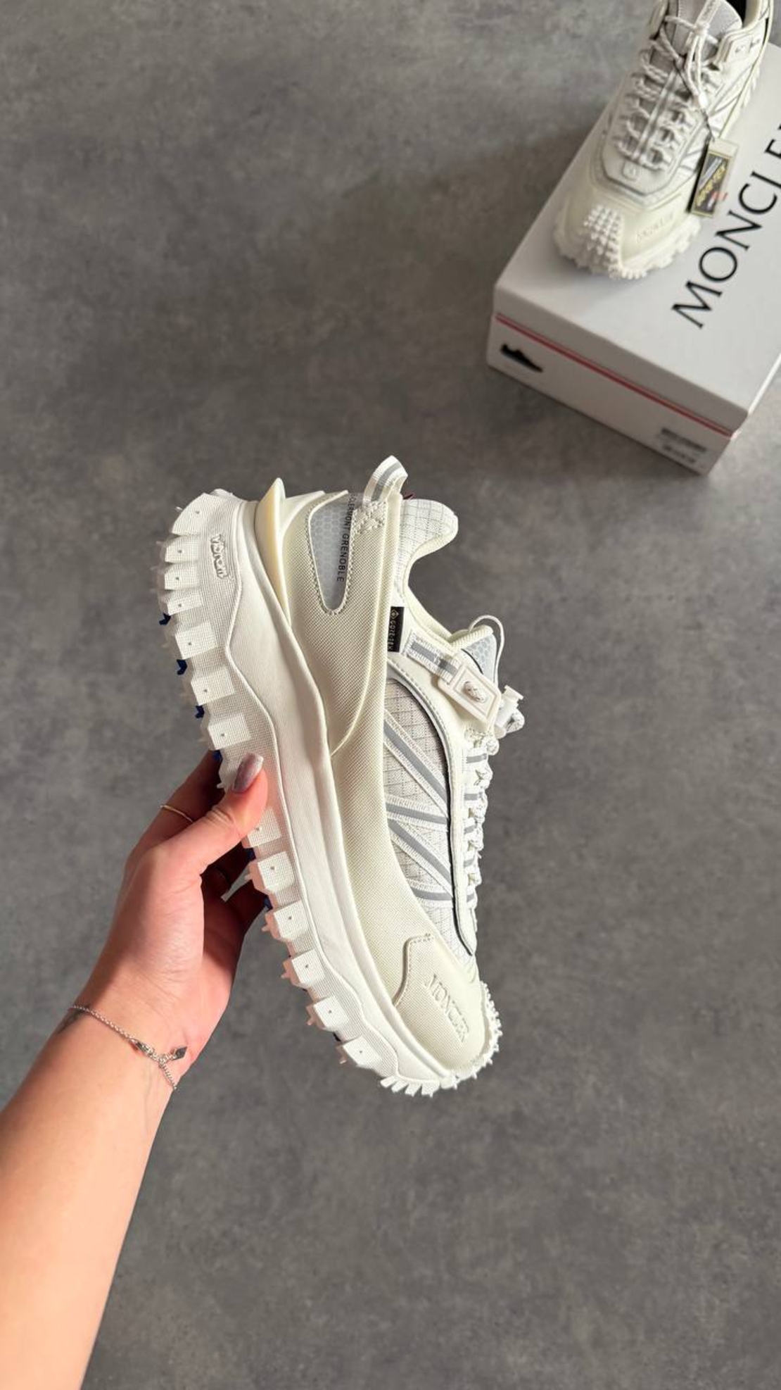 Moncler Trailgrip GTX “White/Blue”