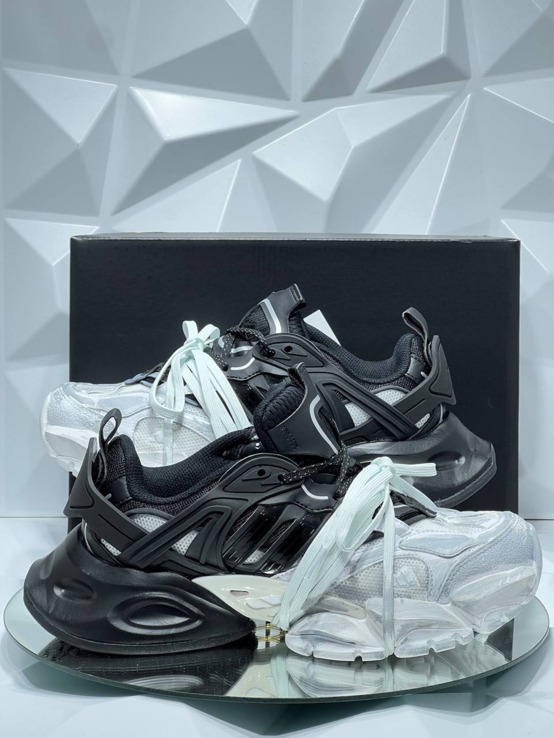 Balenciaga x Adidas XLG Runner Deluxe ''White'/Black''