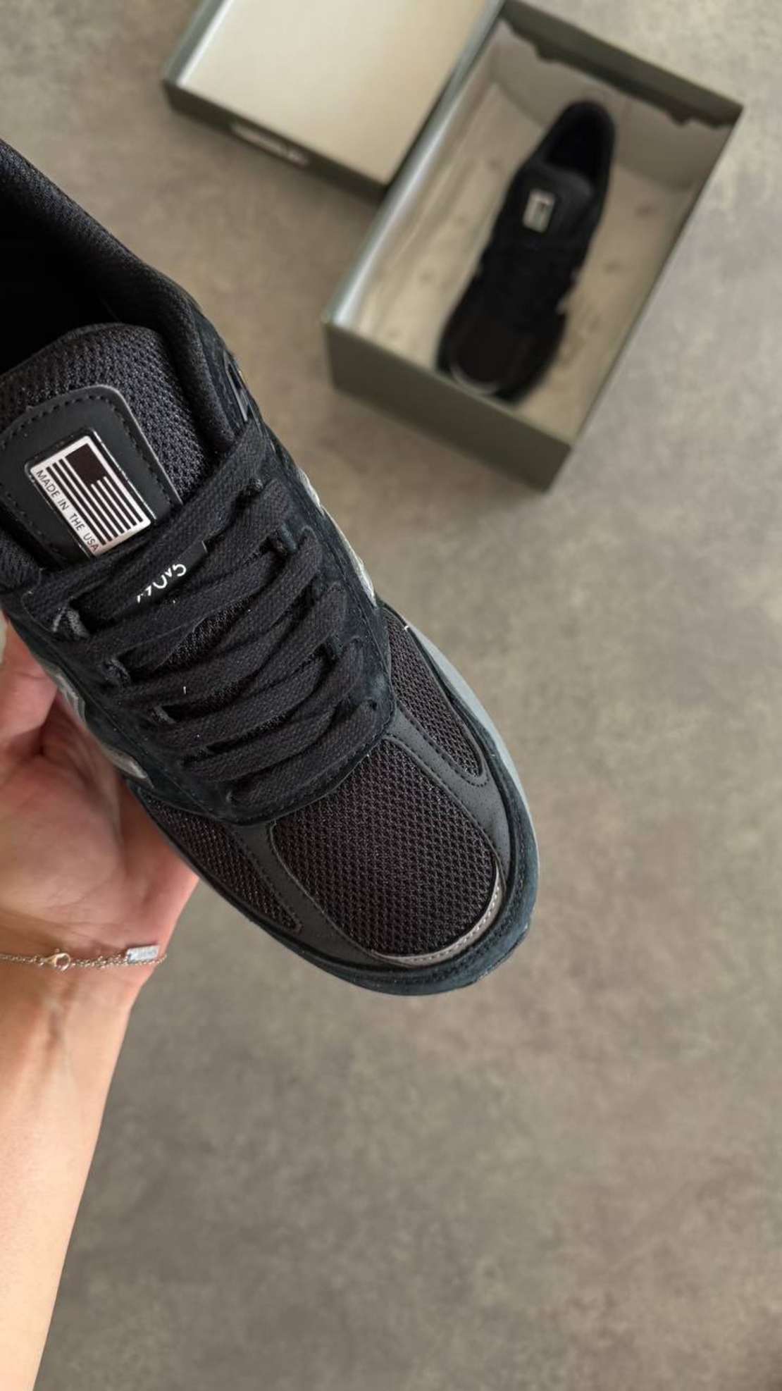 New Balance Made in USA 990v5 Black