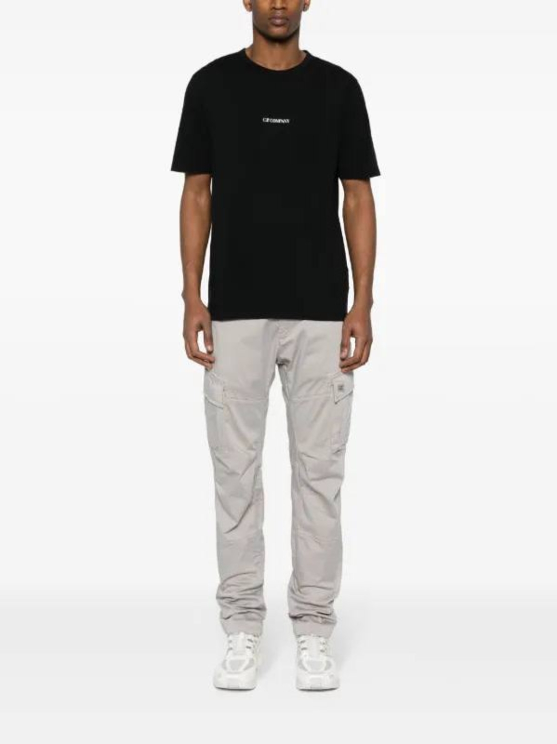 C.P. Company Small Logo Black T-Shirt