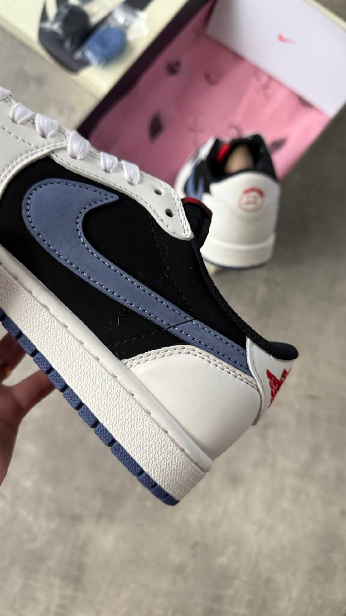 Travis Scott X Air Jordan 1 Retro Low “Blue”