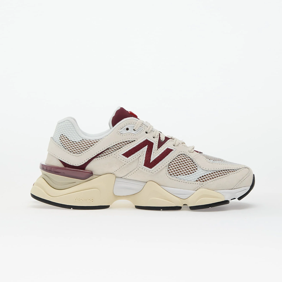 New Balance 9060 Linen Burgundy