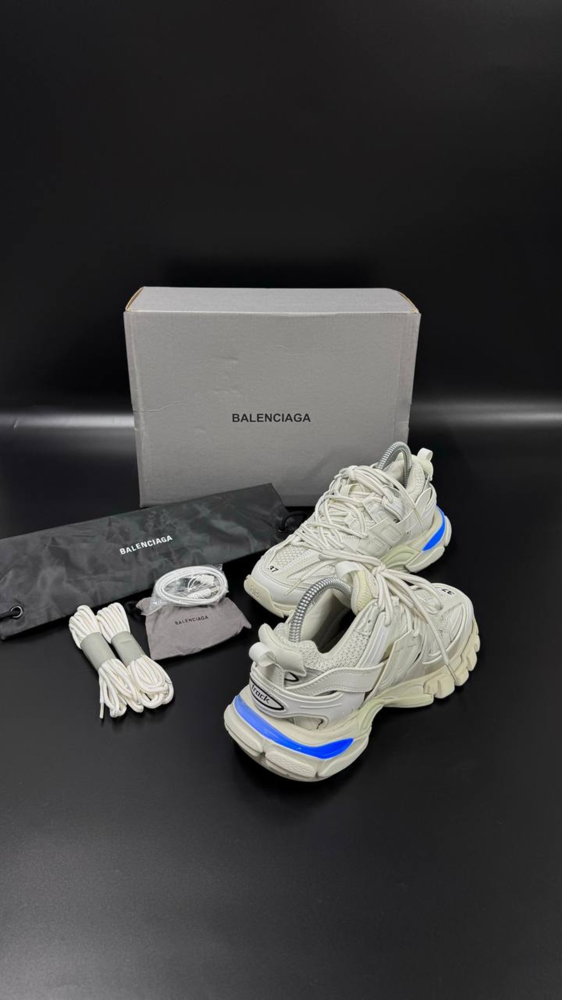 Balenciaga Track LED ''White''