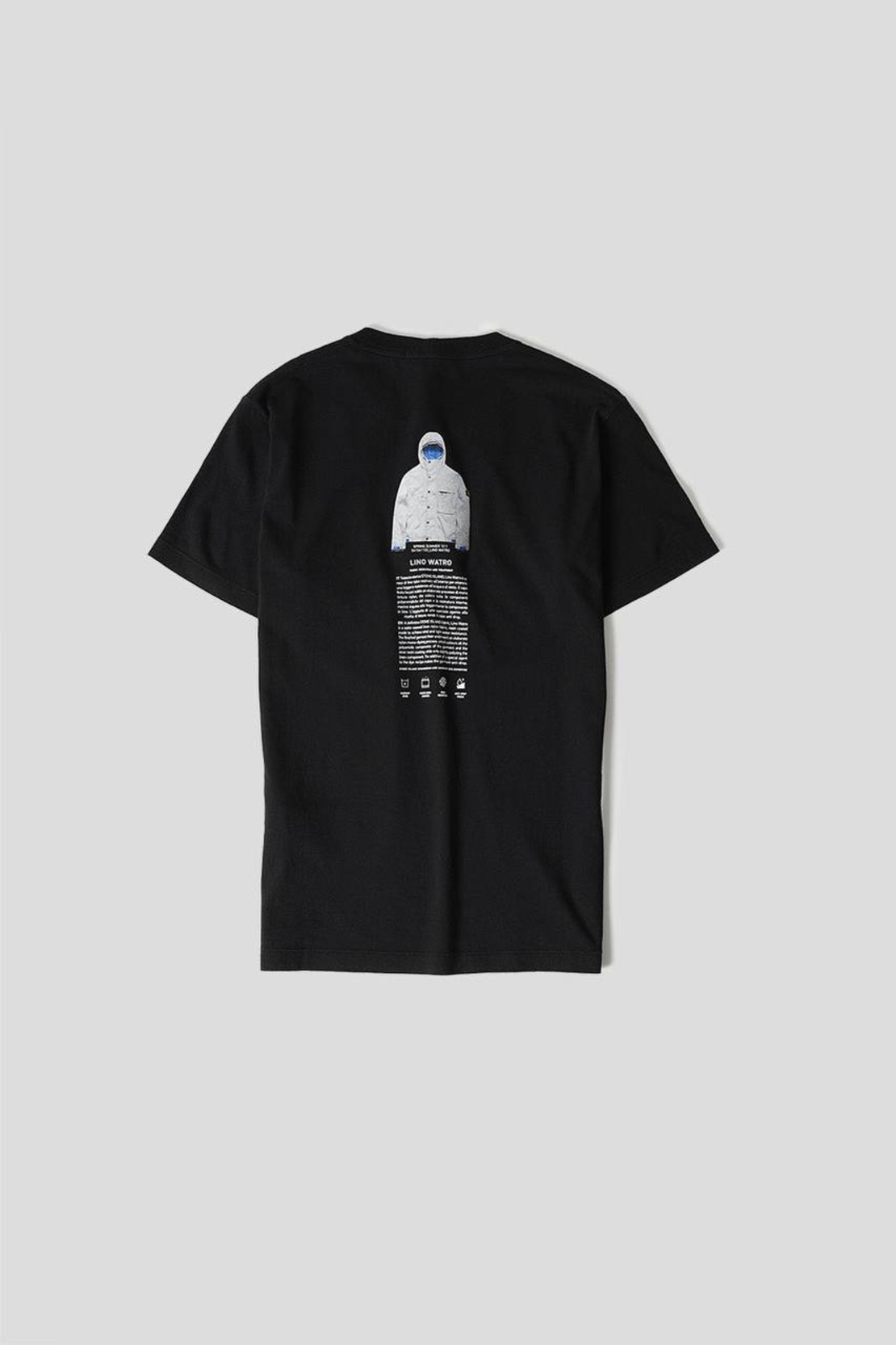Stone Island Archivio Lino Watro T-Shirt – Black