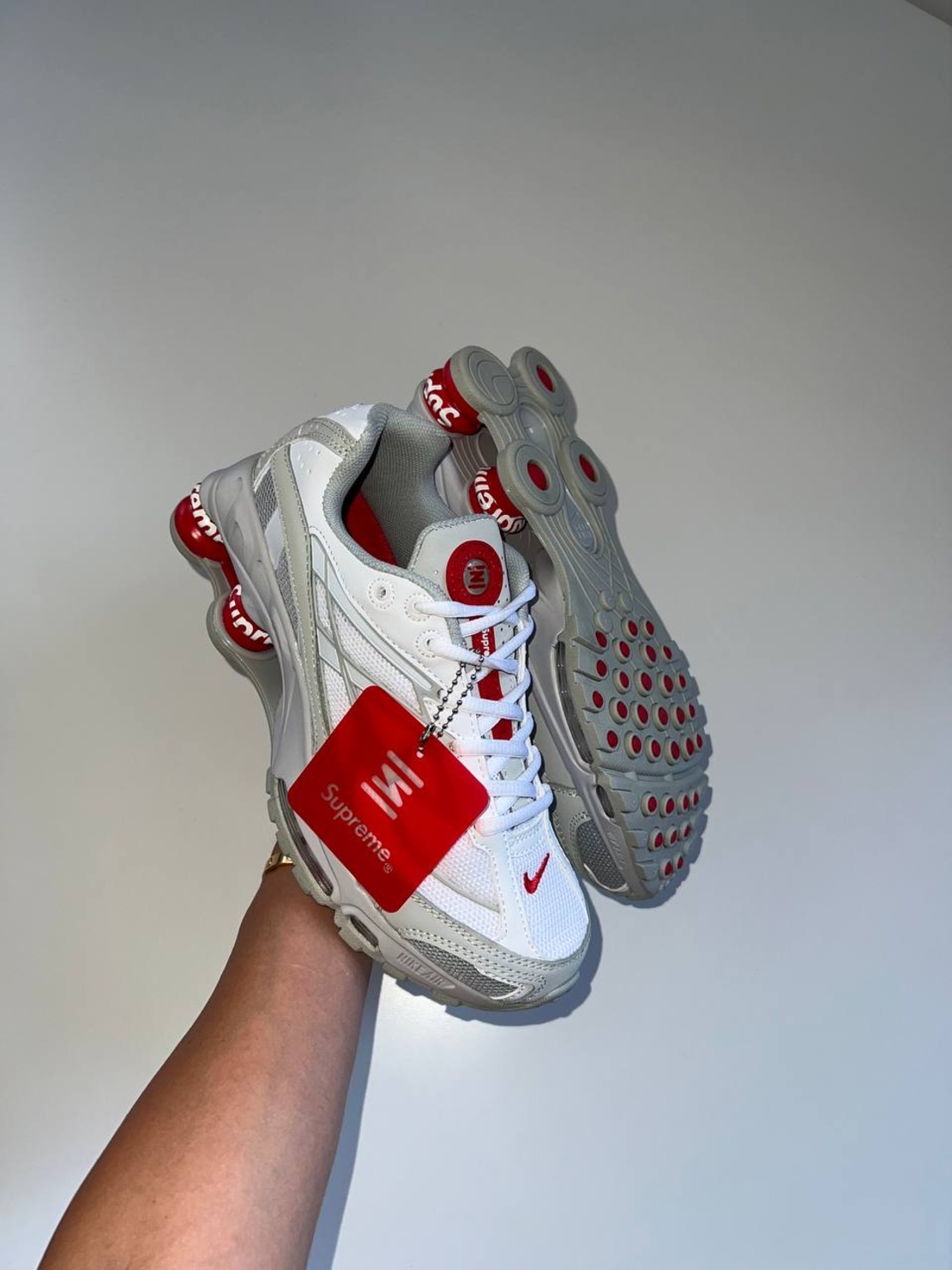 Nike Supreme x Shox Ride 2 'White'