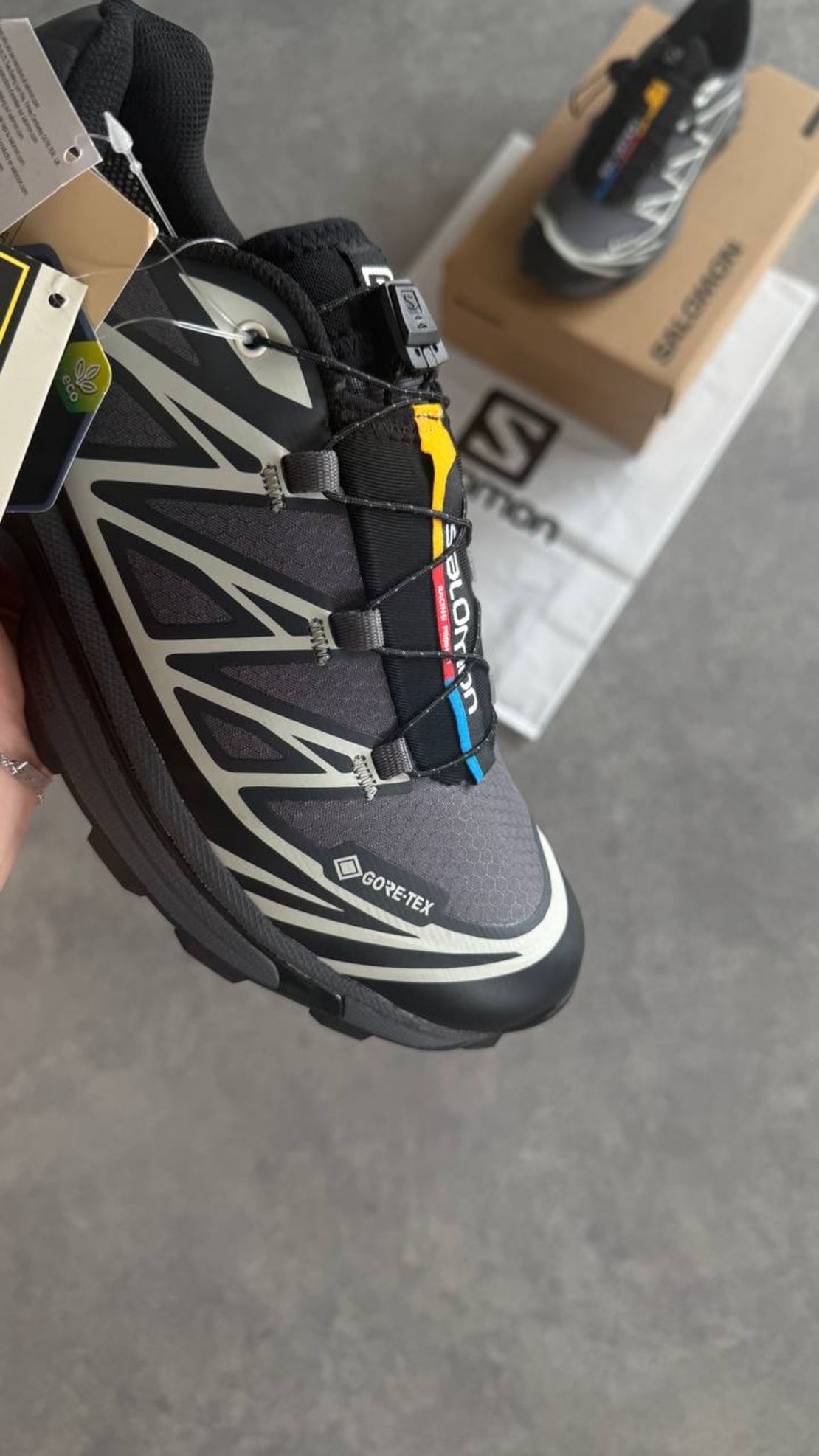 Salomon XT-6 Gore-Tex “Black Grey”