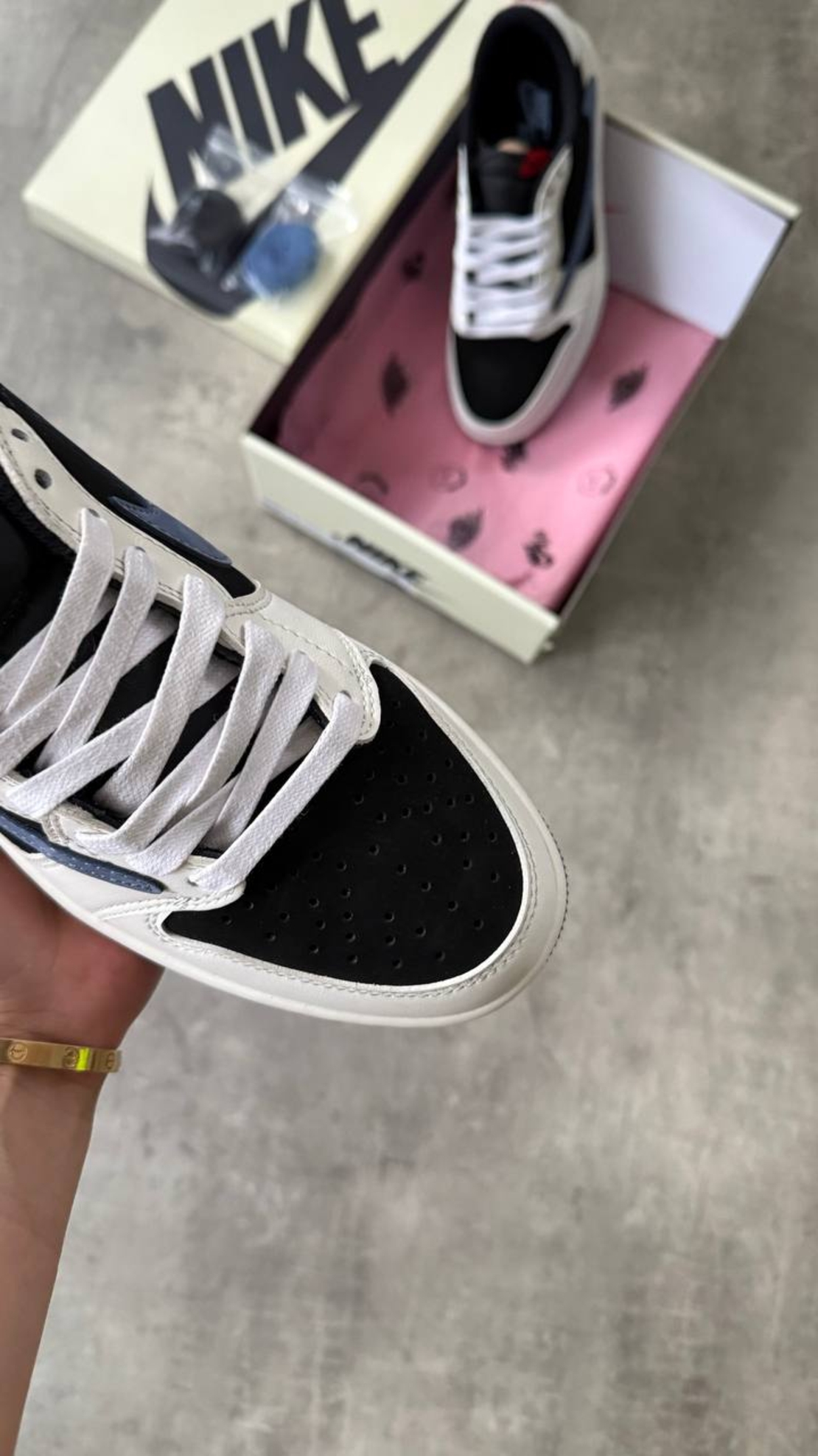 Travis Scott X Air Jordan 1 Retro Low “Blue”