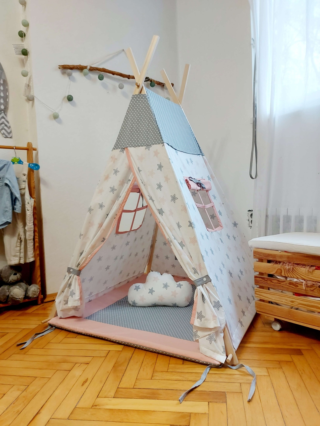 Детска палатка Еовин звезди