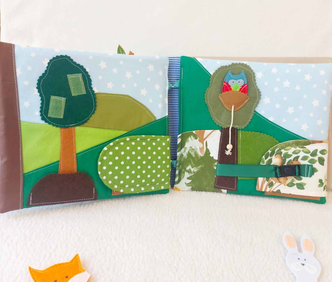 Тиха книжка от плат Ясен