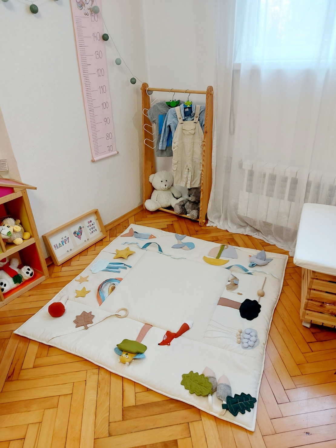Активно килимче за бебе 120х120см.