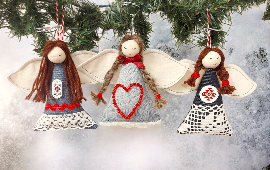 Играчка за елха Ангелче