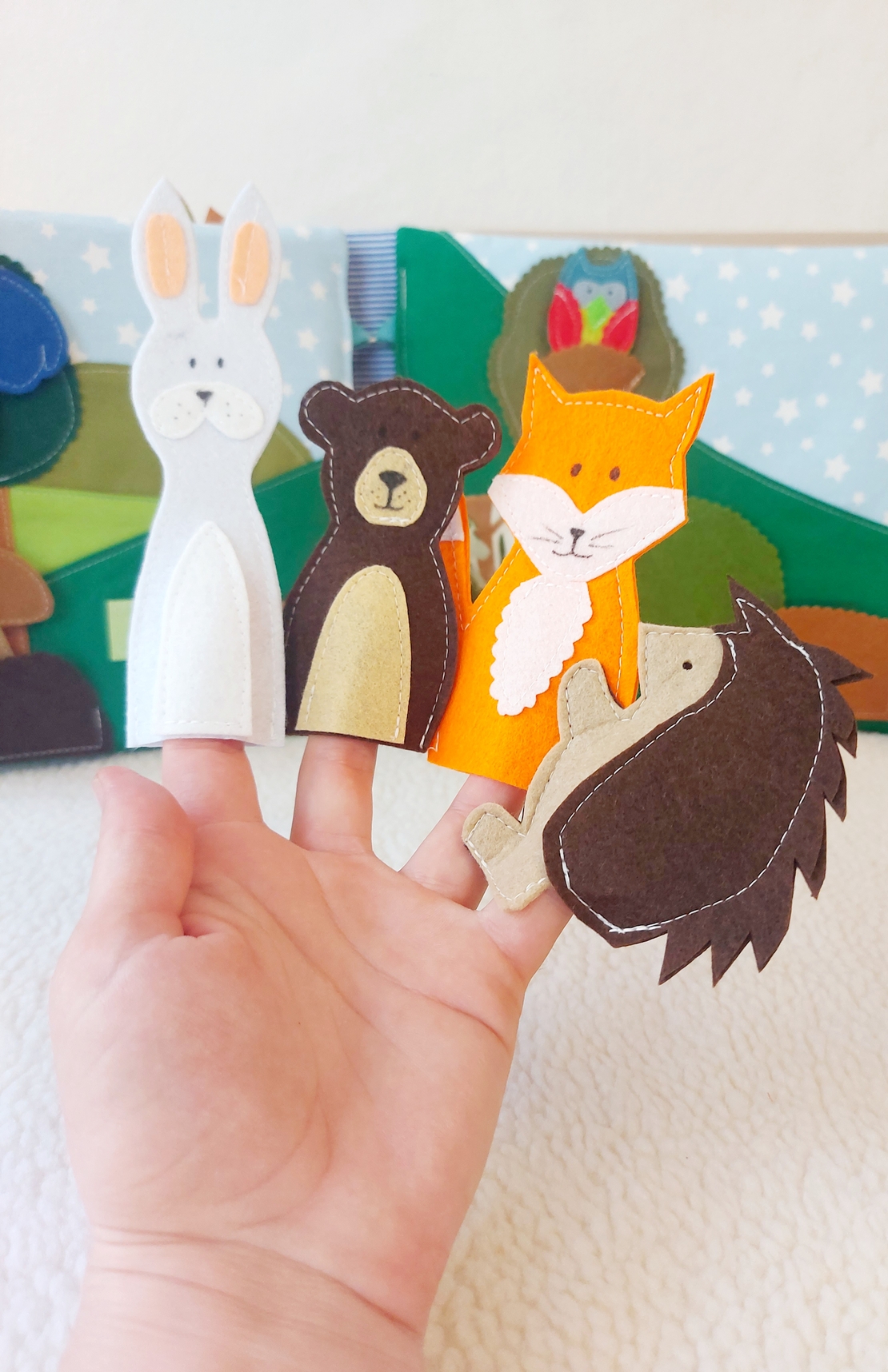 Тиха книжка от плат Ясен