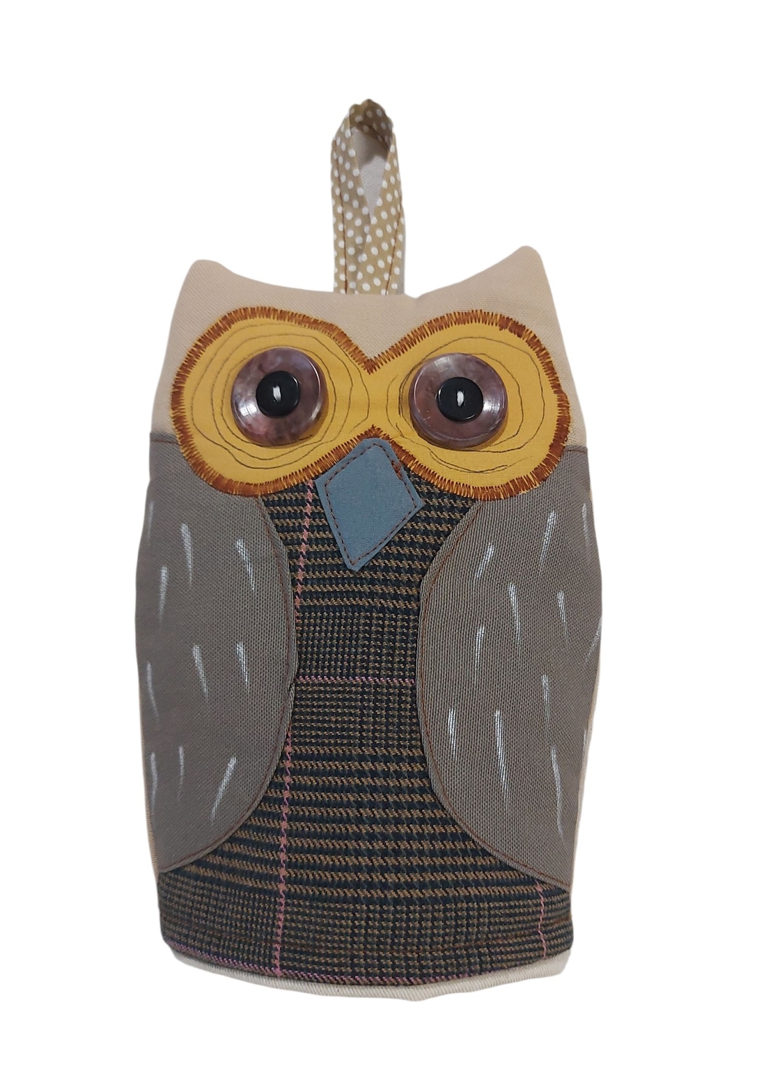 Ръкохватка Бухал бежов