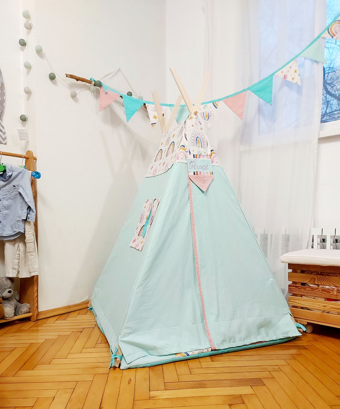 Детска палатка Еовин дъга