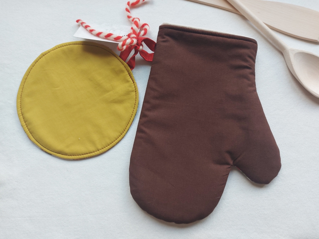 Комплект ръкохватки Винтидж Коледа