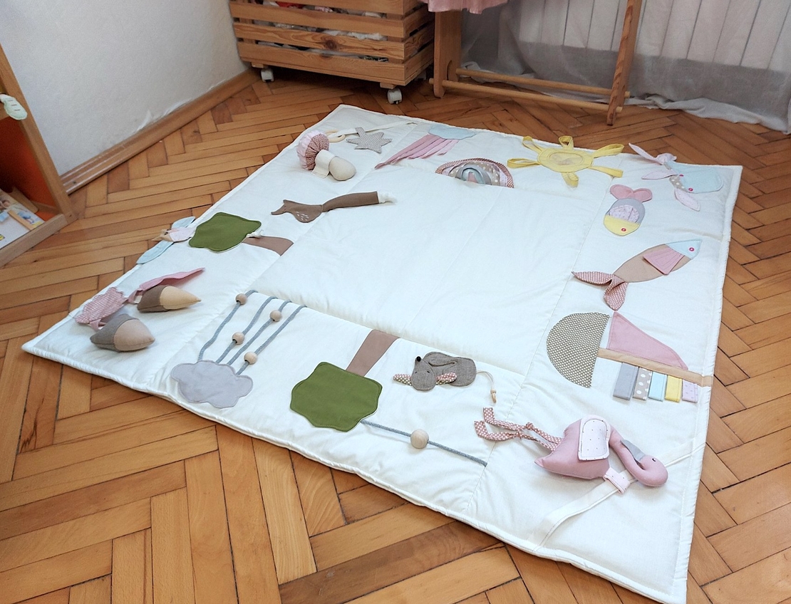 Активно килимче за бебе 120х120см. 3