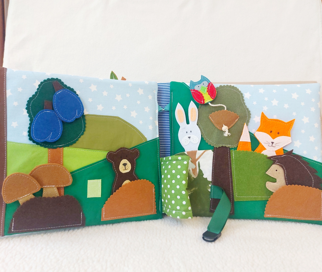 Тиха книжка от плат Ясен