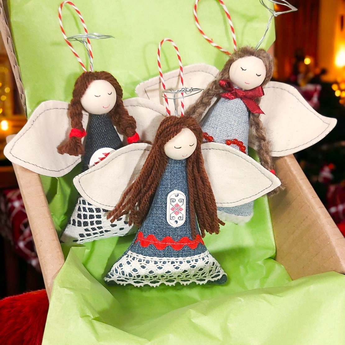 Играчка за елха Ангелче