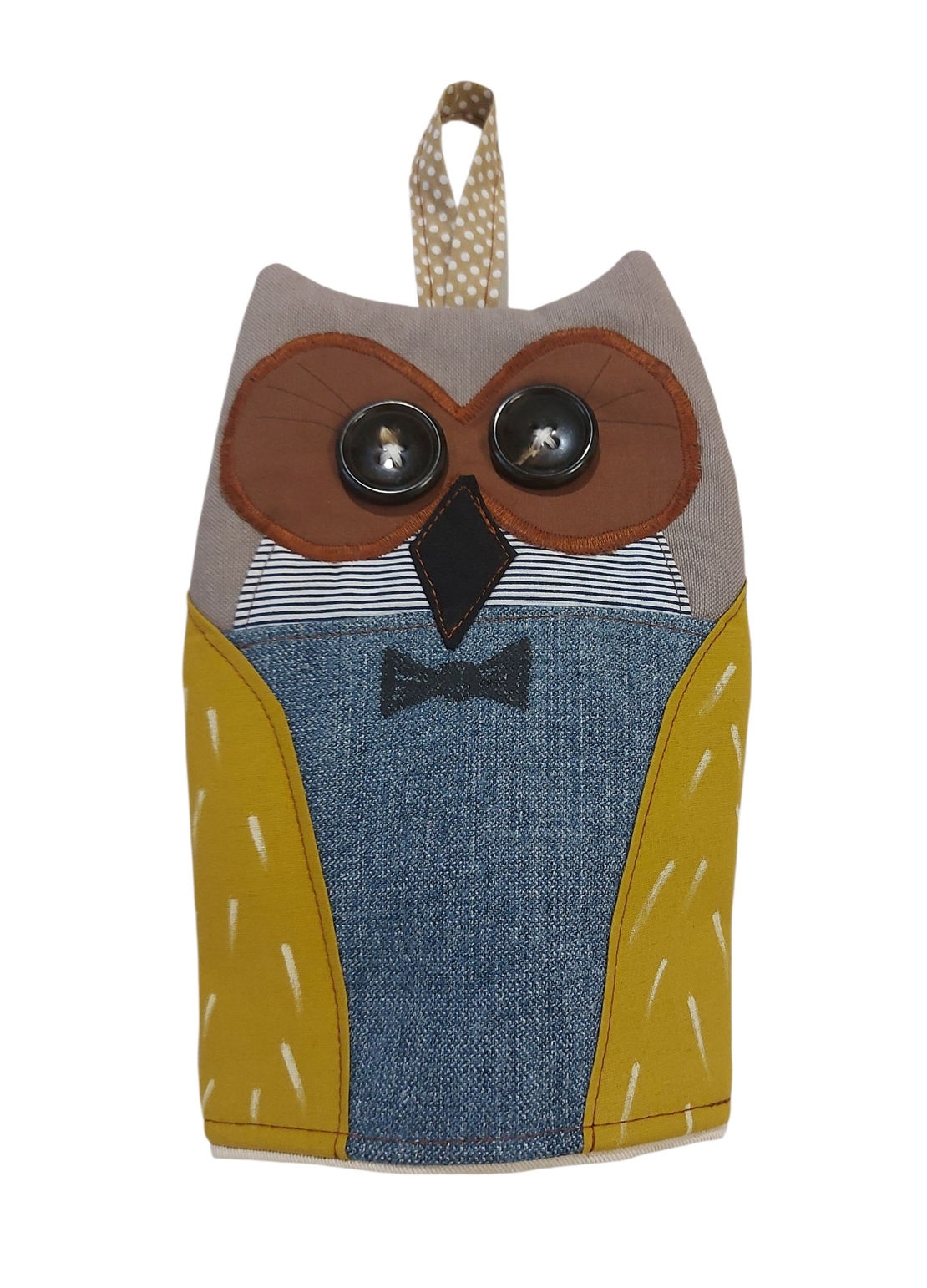 Ръкохватка Бухал сив