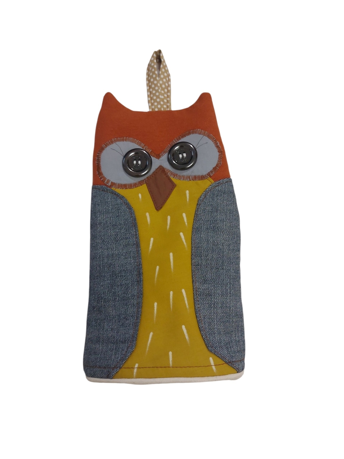 Ръкохватка Бухал оранж