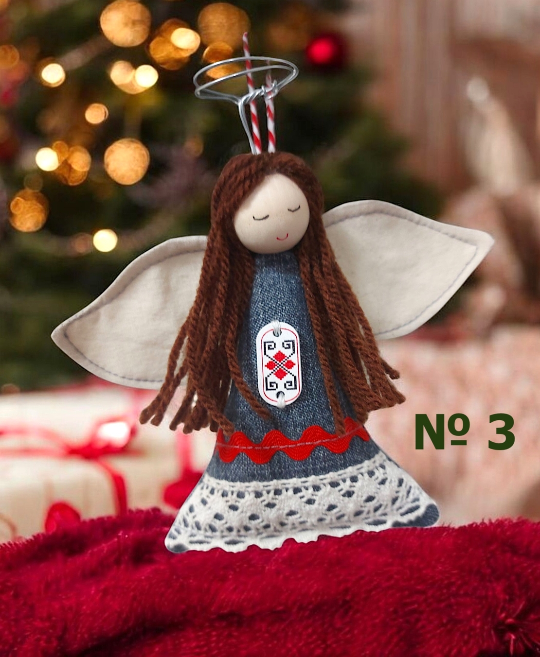 Играчка за елха Ангелче