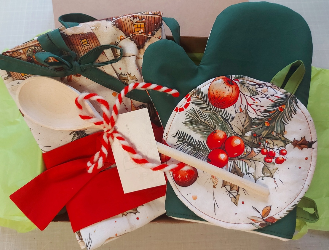 Комплект винтидж престилка с ръкохватки 2