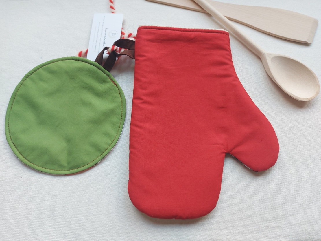 Комплект винтидж престилка с ръкохватки 3