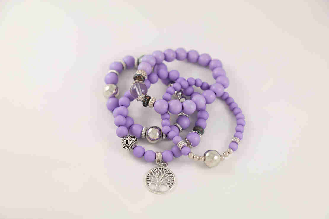 Beads bracelets set