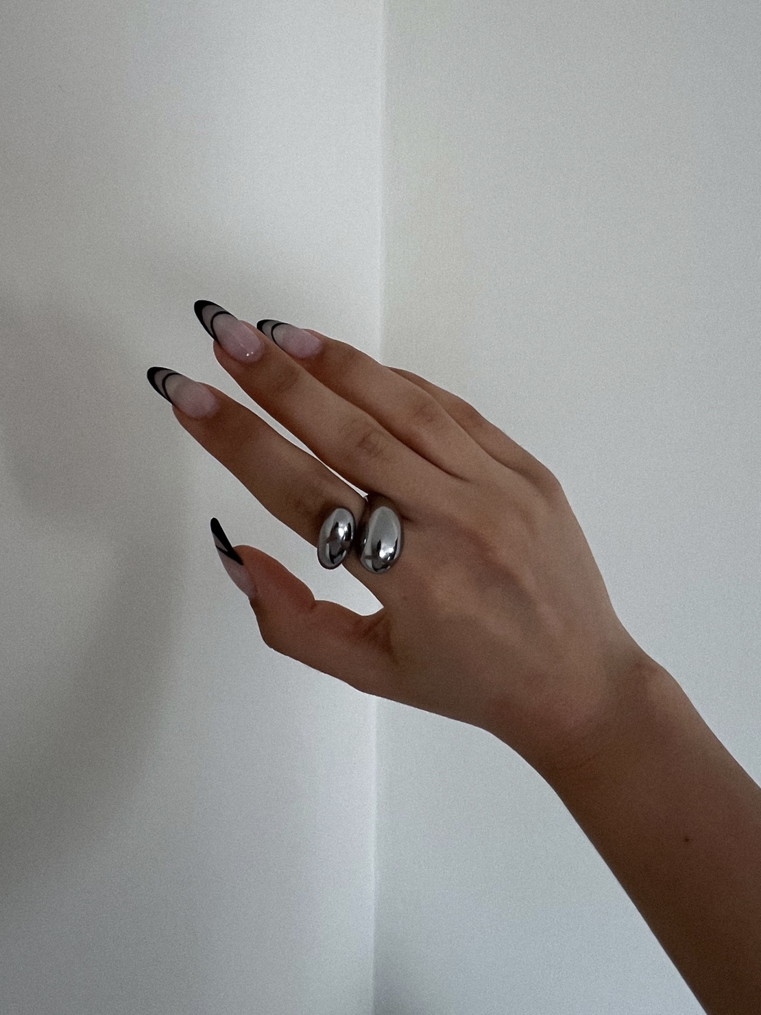 CHUNKY SILVER RING
