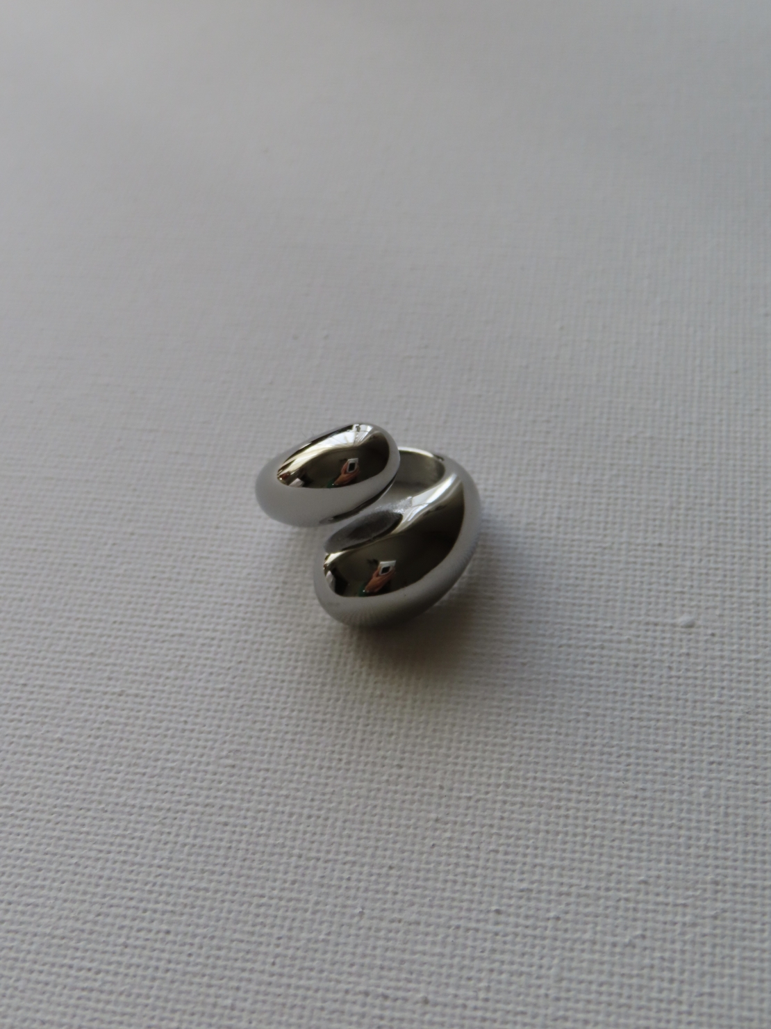 CHUNKY SILVER RING