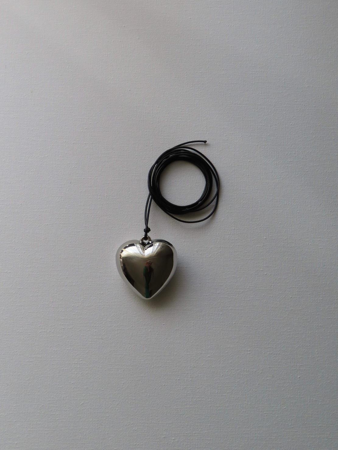 PUFFY HEART NECKLACE