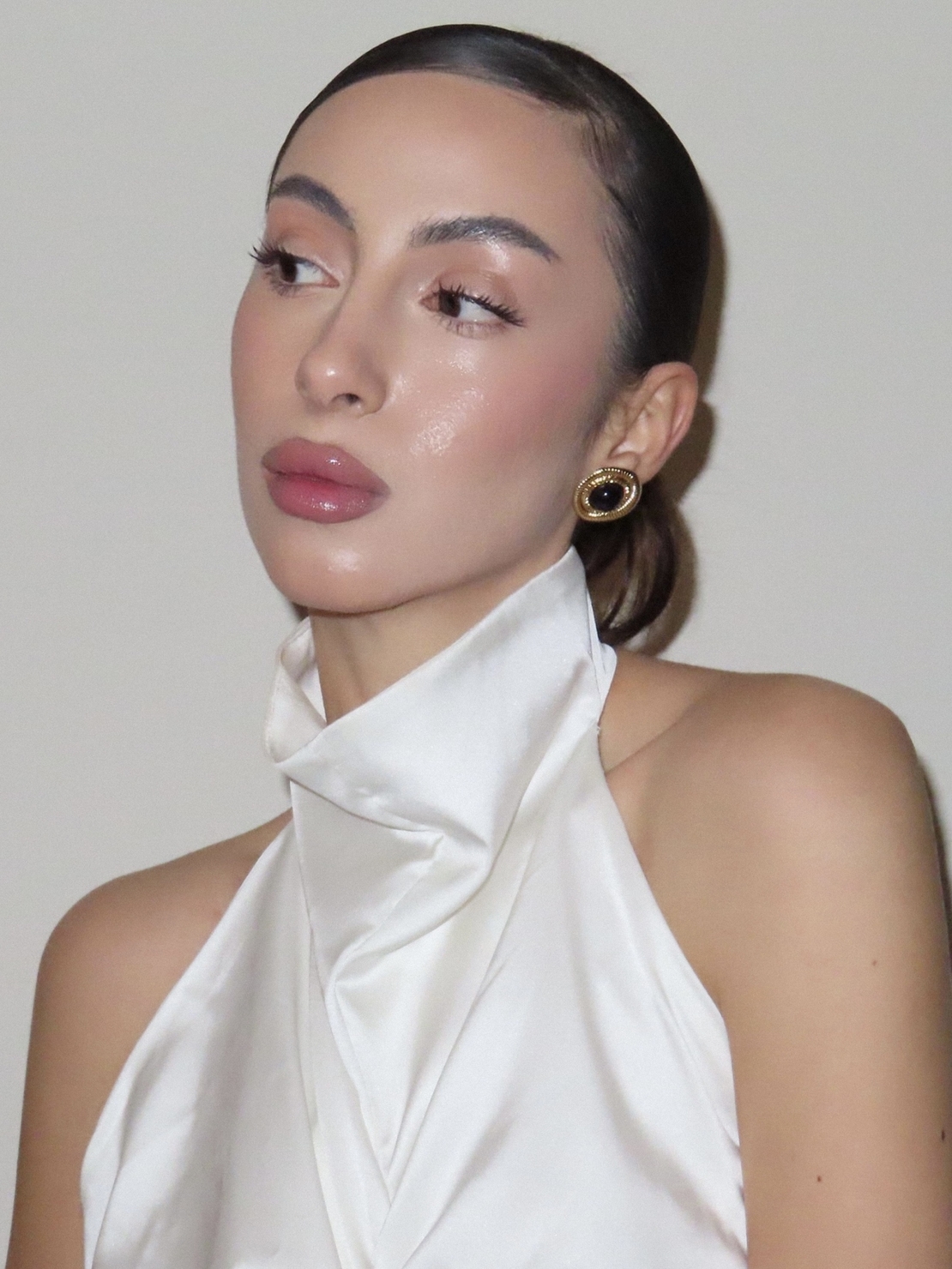 SAMANTHA EARRINGS IN BLACK