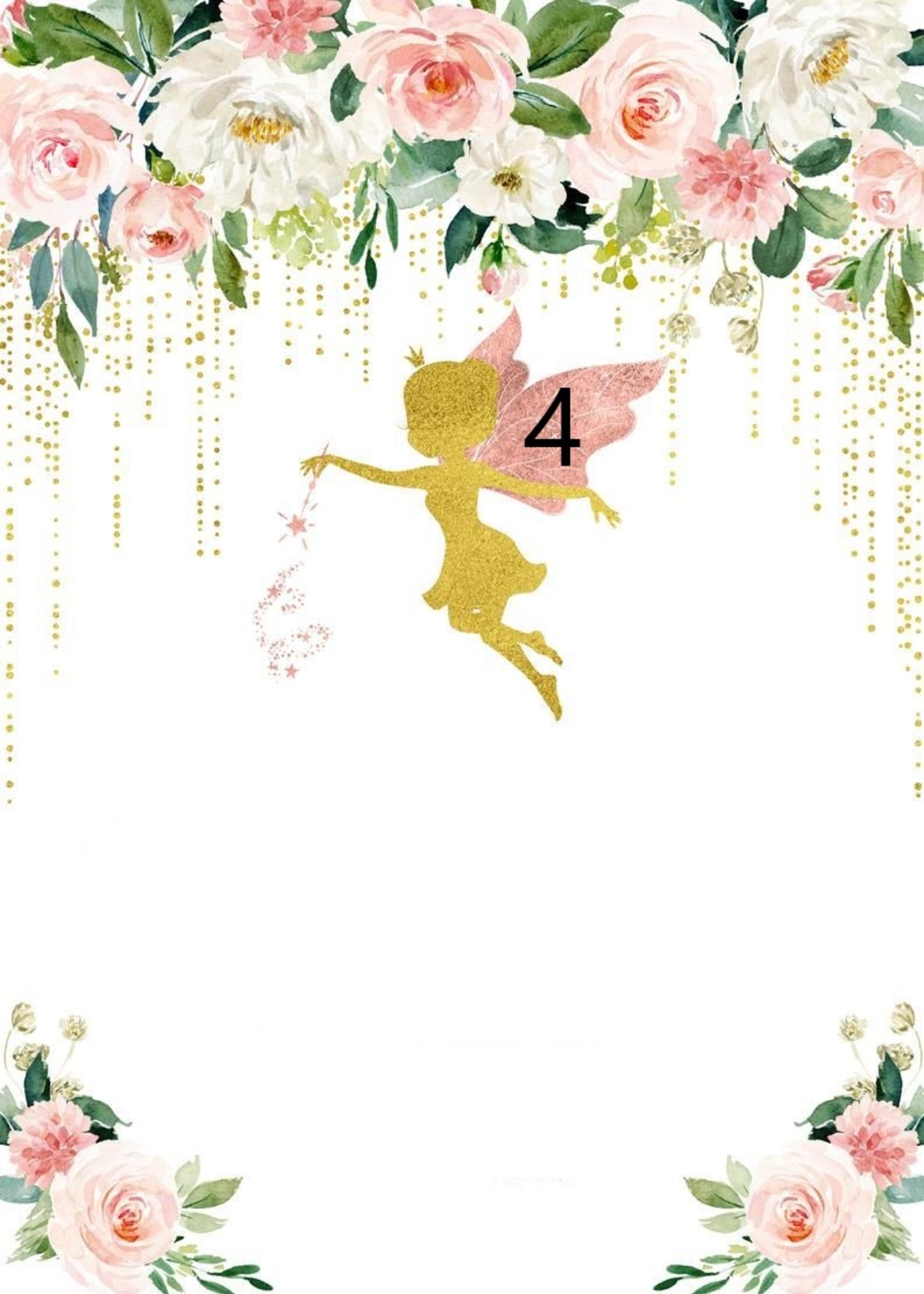 Картонена торта  Феи 8 / Fairies