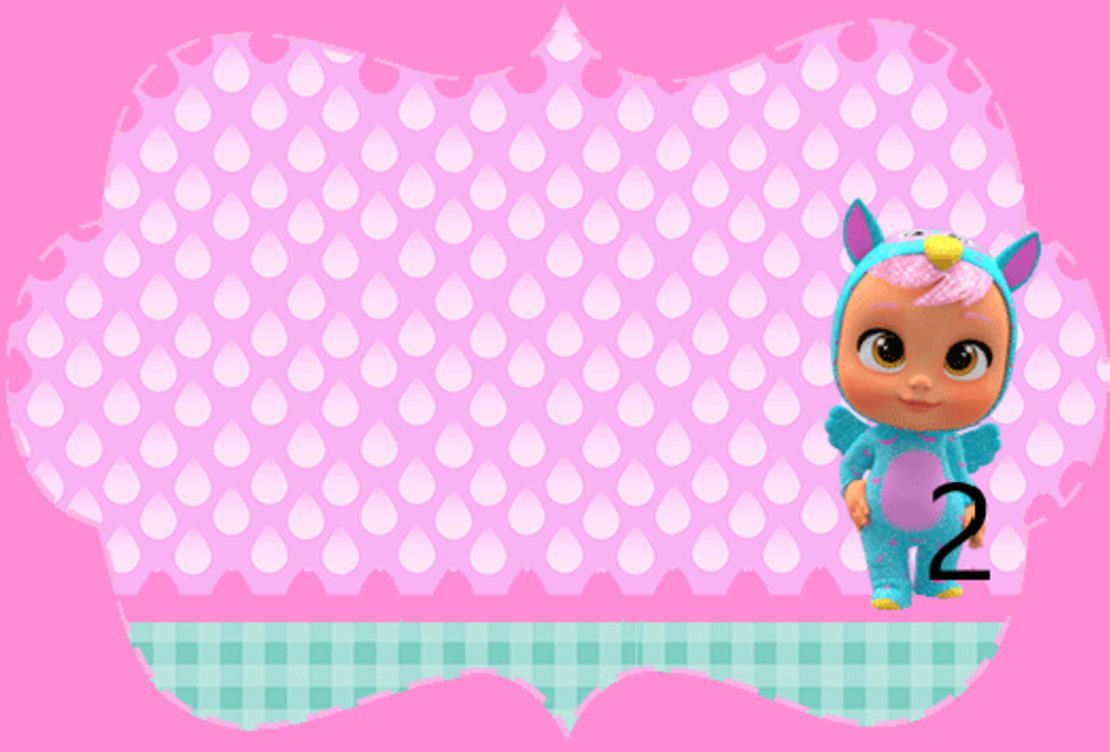 Картонена торта Плачещи бебета 5 / Cry`s Babies 5