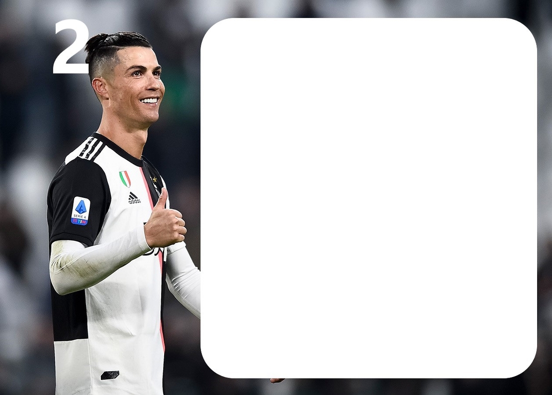Картонена торта ФУТБОЛ Ювентус / Роналдо 5 / Juventus / Ronaldo