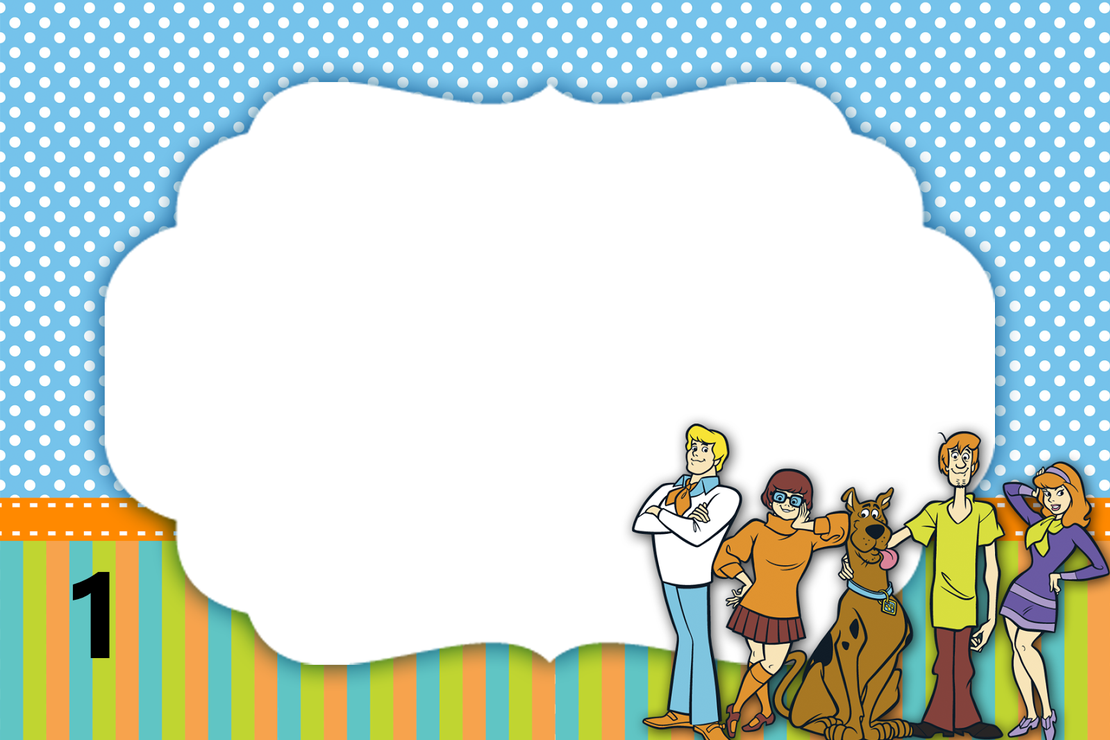 Картонена торта  СКУБИ ДУ  3 / Scooby Doo 3