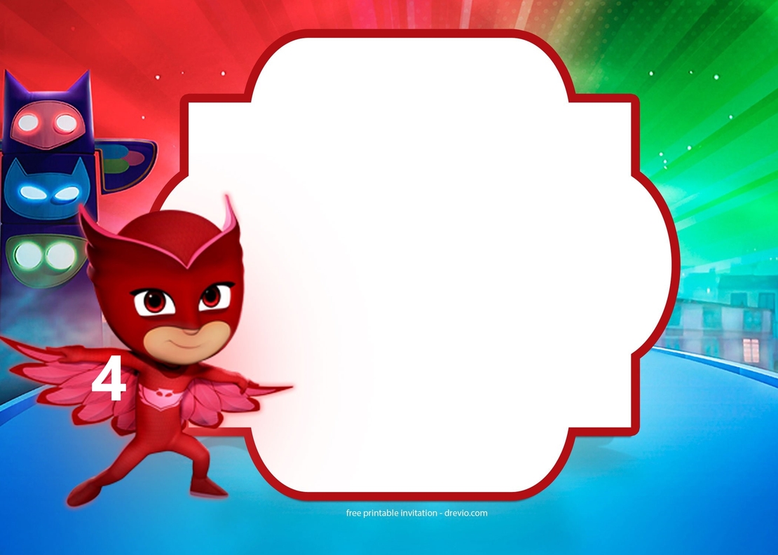 Картонена торта  ПИ ДЖИ МАСК 8 / PJ Masks 8