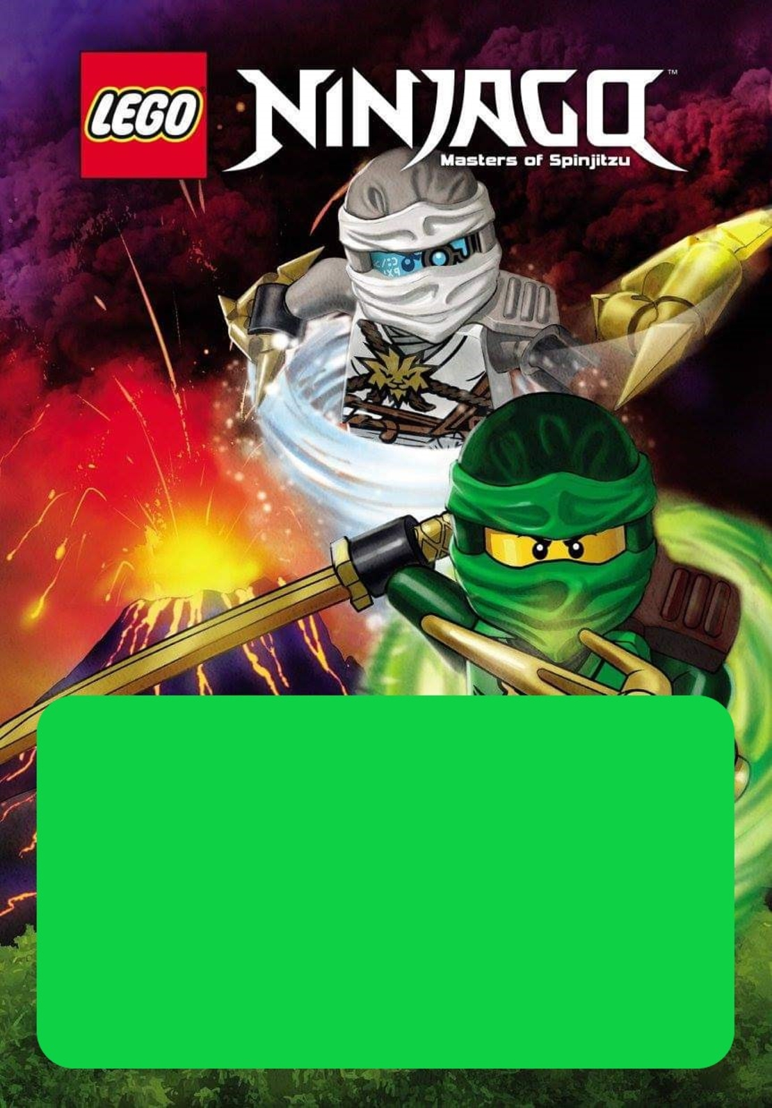 Картонена торта Нинджаго 1 / Ninjago 1