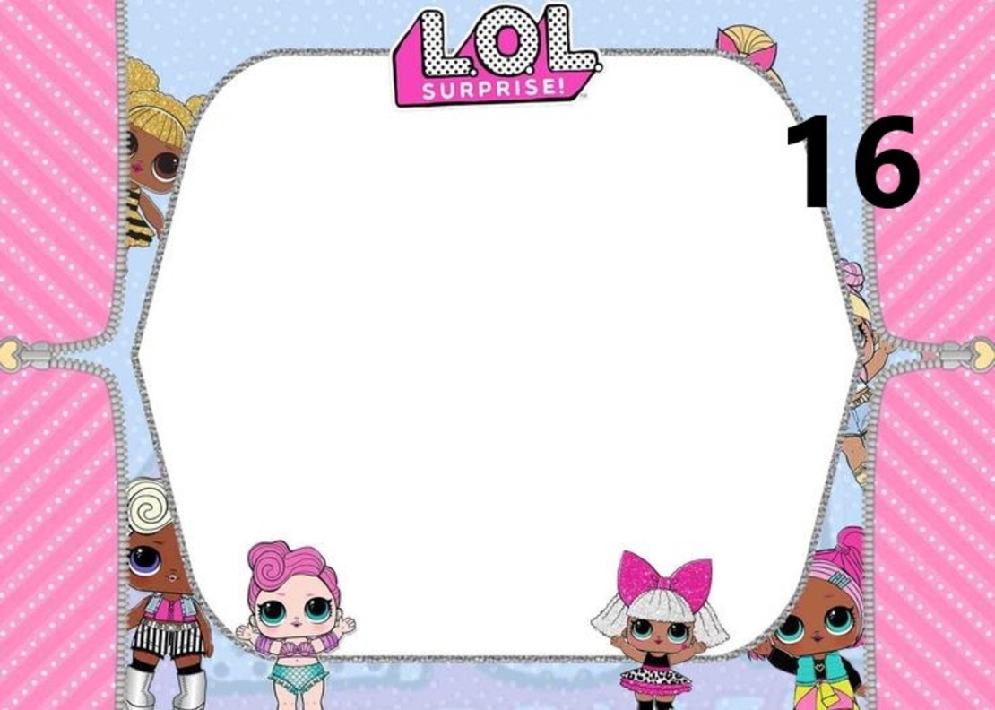 Картонена торта Куклите Лол 4 / L.O.L