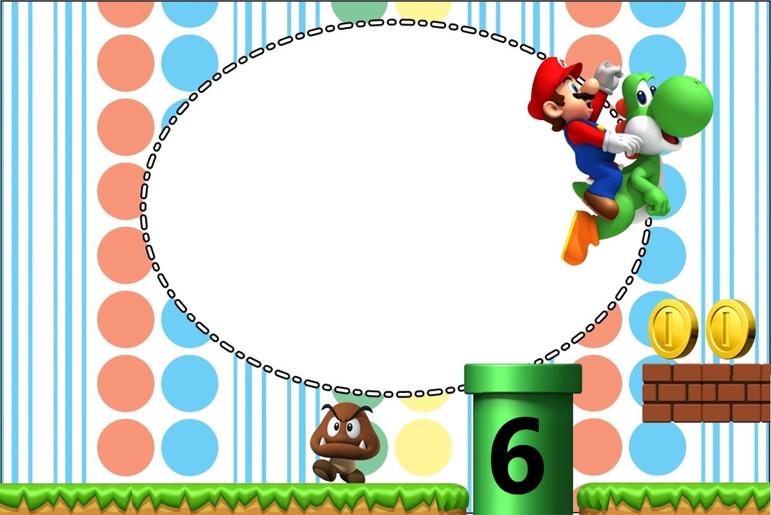 Картонена торта  СУПЕР МАРИО  1 / Super Mario