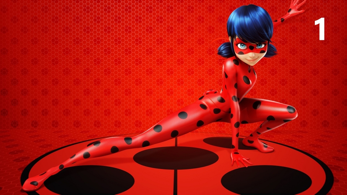 Картонена торта  Калинката и черният котарак / Miraculous