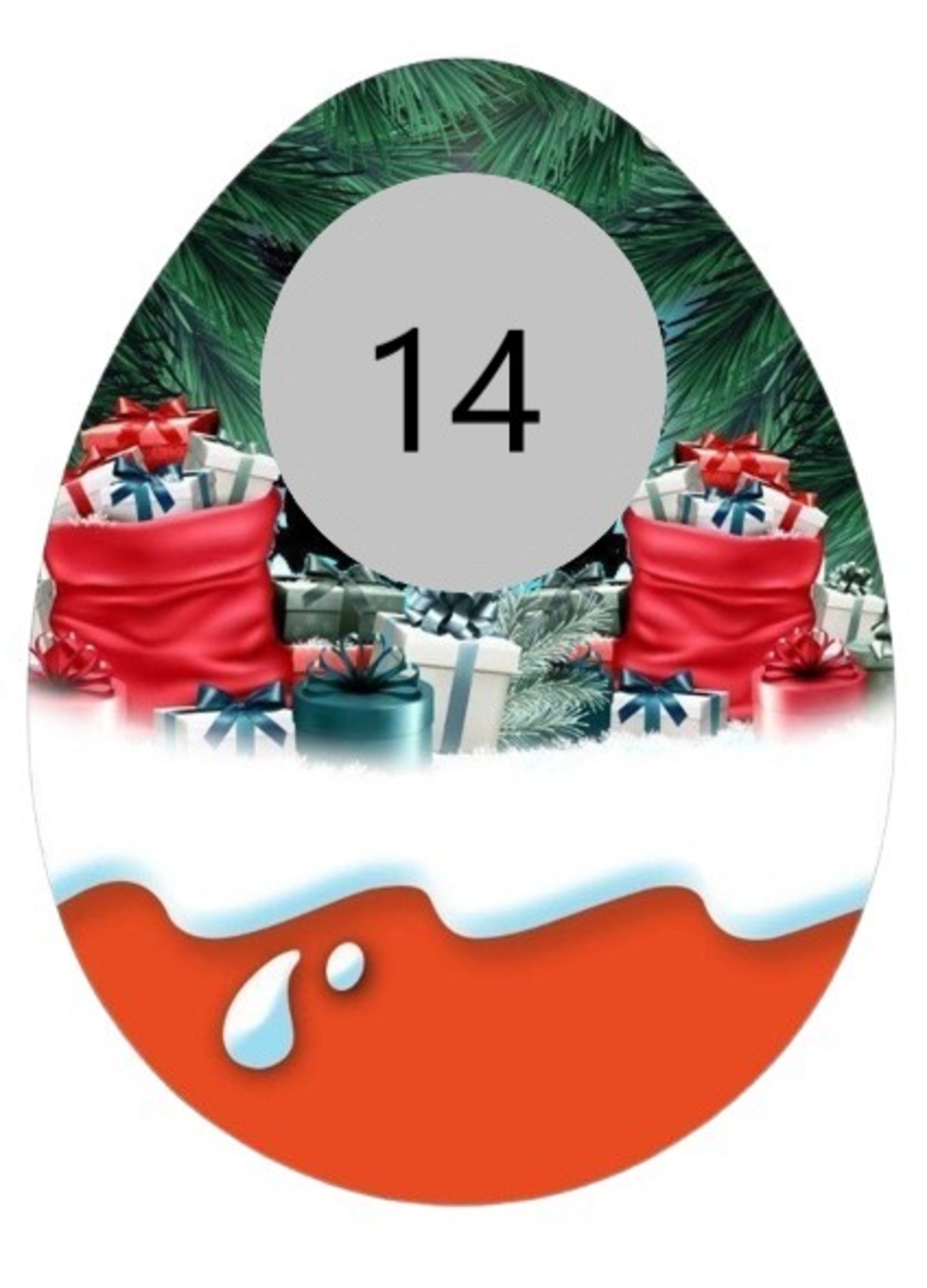 Коледни скреч късмети в кутийка - 13бр.