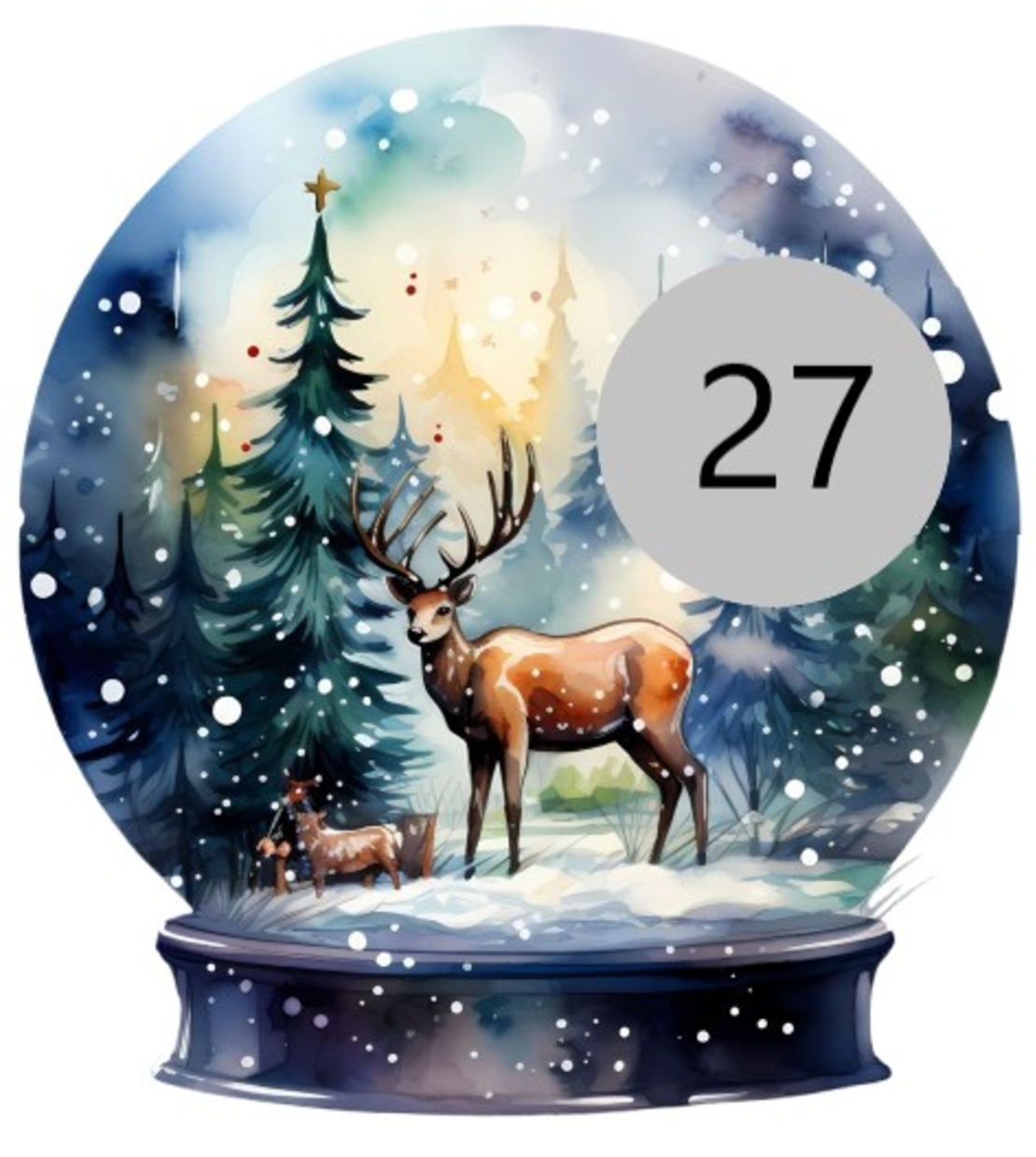 Коледни скреч късмети в кутийка - 13бр.