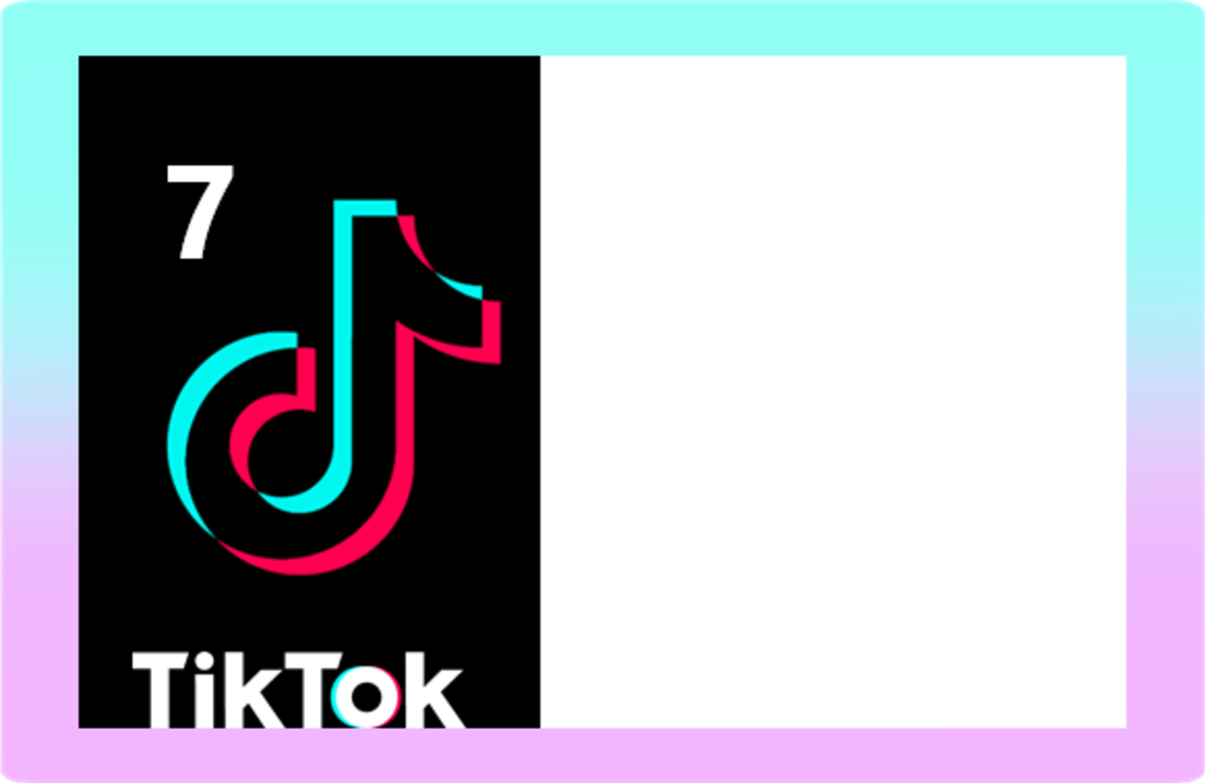 Картонена торта ТИК ТОК 5  / Tik Tok
