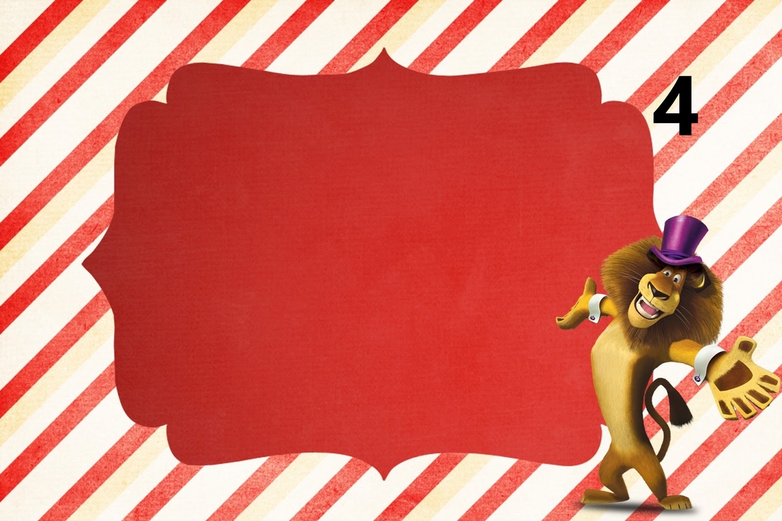 Картонена торта Мадагаскар 5 / Madagascar 5