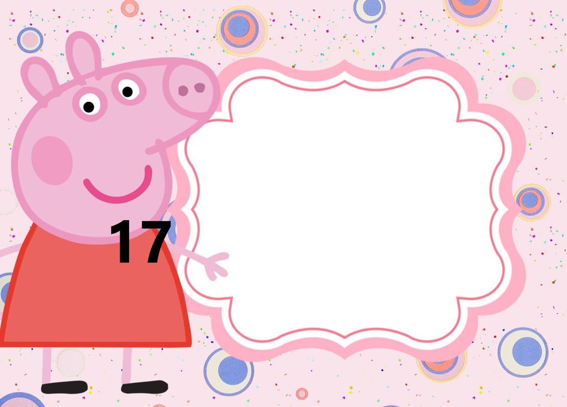 Картонена торта  ПРАСЕНЦЕТО ПЕПА  20 /  Peppa Pig 20